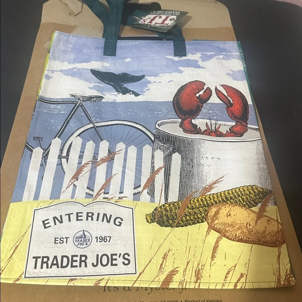 Massachusetts Trader Joe’s reusable tote bag
